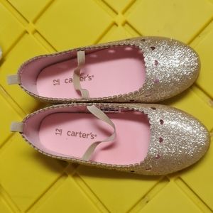 Girls Size 12 Carters Shoes.
